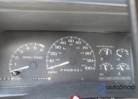 1996 Chevrolet Gmt-400 C1500 из США, поврежденный, VIN 2GCEC19R0T1199337